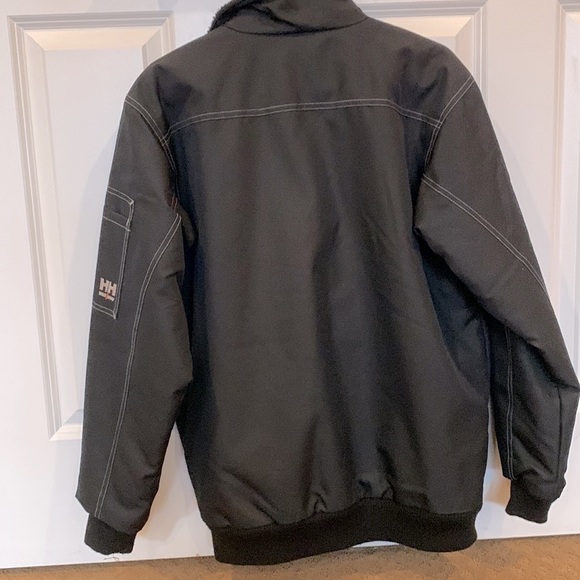 Helly Hansen work/wear Bergholm Fleece lined Jacket Black size M/M - Picture 5 of 11